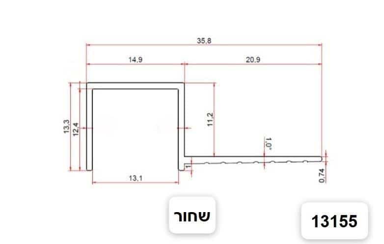 פרופיל שחור 13155