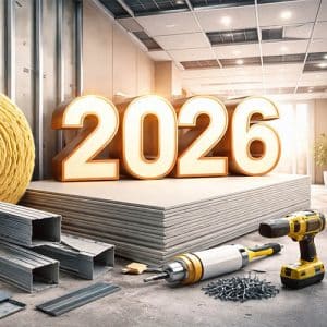 עבודה עם לוחות גבס 2026