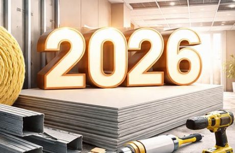 עבודה עם לוחות גבס ב 2026 – מדריך מקצועי לבנייה בגבס